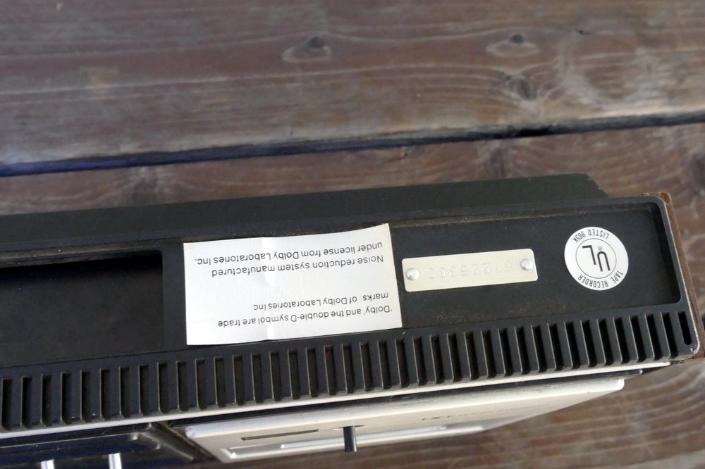 TransAudio 3500 Stereo Cassette Tape Deck - Powers On, Untested, AS IS