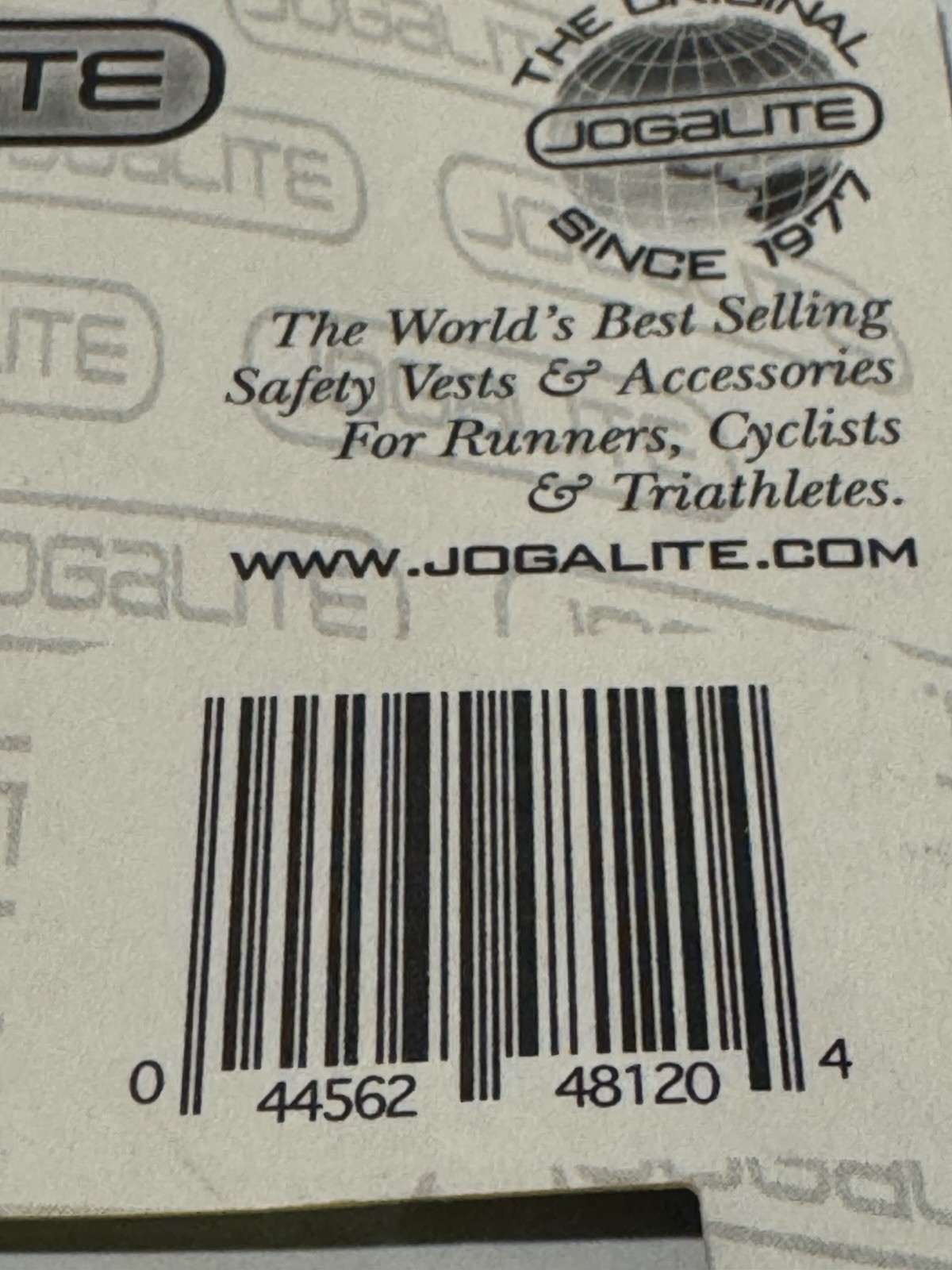 Jogalite Reflective Leg Bands Workout Walking Safety Yellow Work USA NEW READ