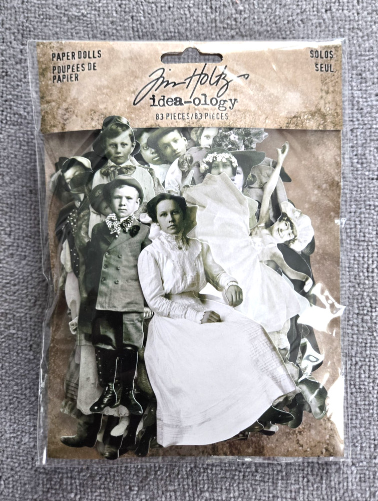 Tim Holtz ~ PAPER DOLLS ~ Solos ~ Idea-ology