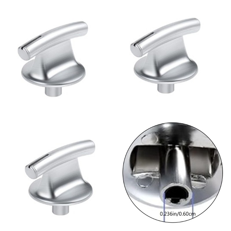 5PCS Control Knob Plastic Texture Smooth Turning Accurate Heat Adjustment