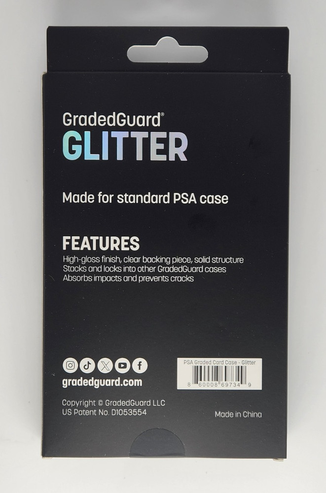 GradedGuard PSA Graded Card Case Guard Protector GLITTER Limited Edition