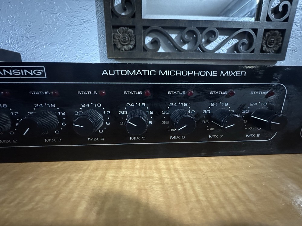 Vintage Altec Lansing Model 1678B Automatic Microphone Mixer- 8 Channels