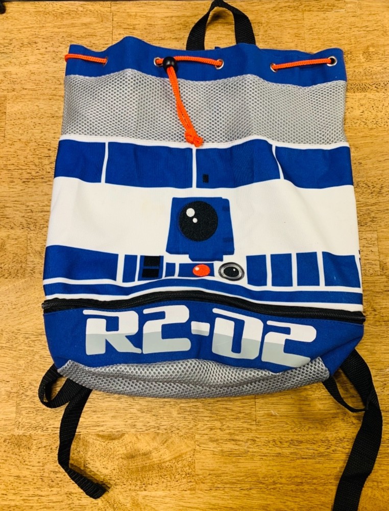 star wars r2d2 drawstring backpack