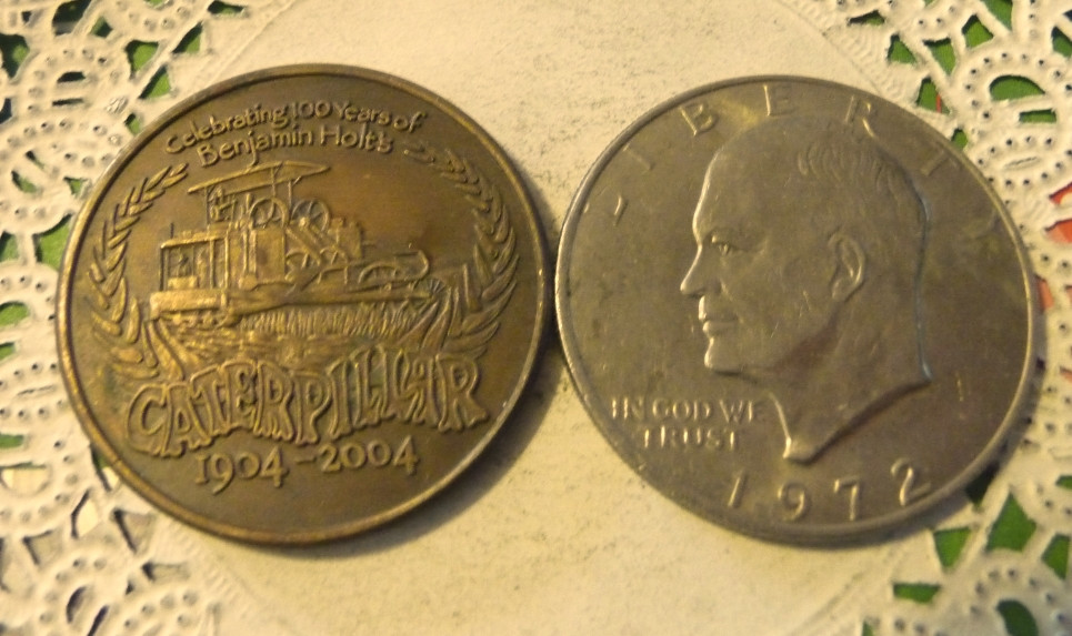 Commerative large/dollar size /heavy medal/Token /Holt #196