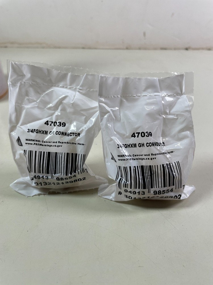 Garden Hose 3/4" x 3/4" Adapter Threaded Hose Adapter (2 Pack)