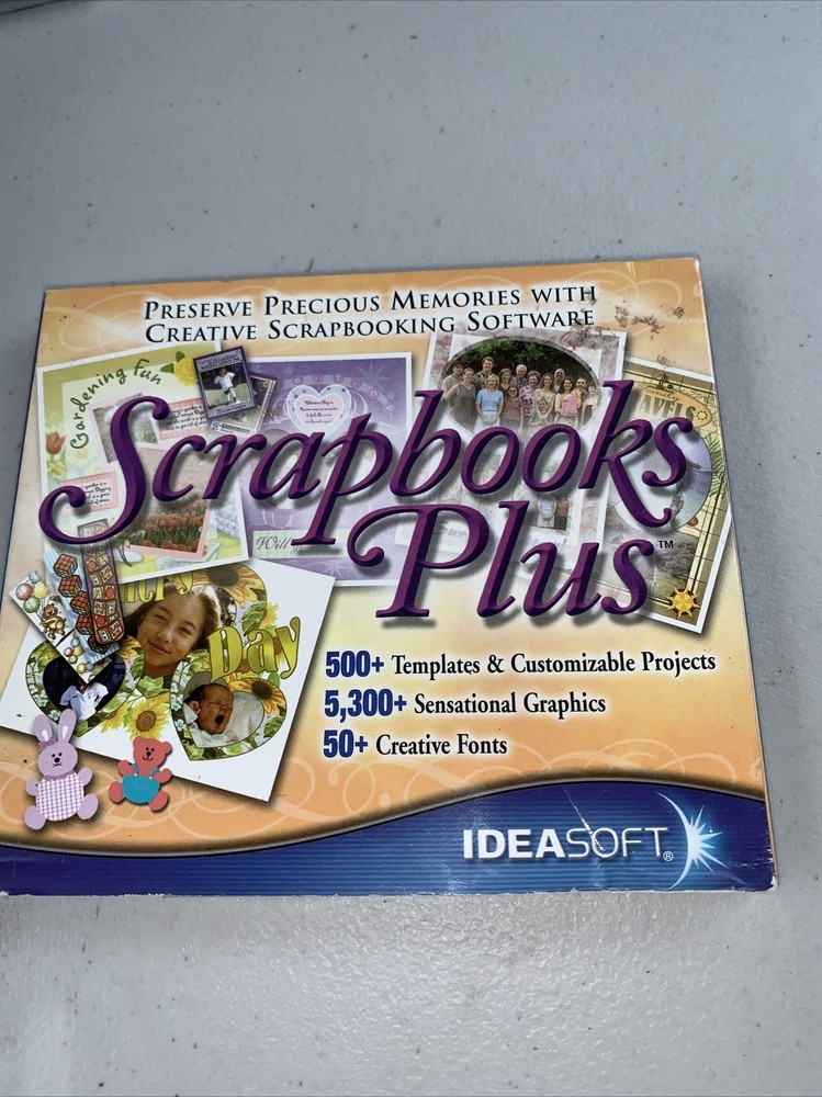 Scrapbooks Plus (Windows, 2004, IdeaSoft) CD-ROM #9
