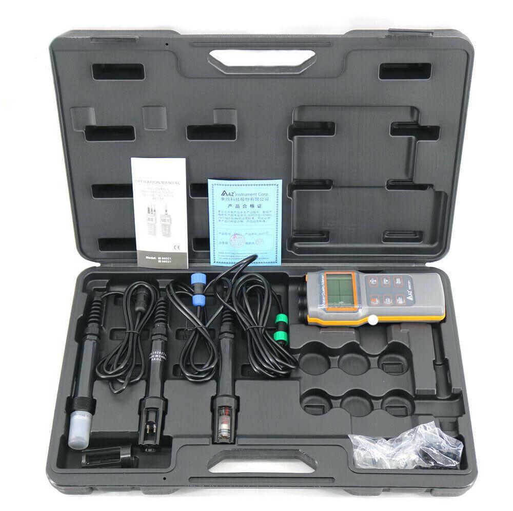 Aquaculture Water Quality Dissolved Oxygen Tester PH/Conductivity/Sality Meter