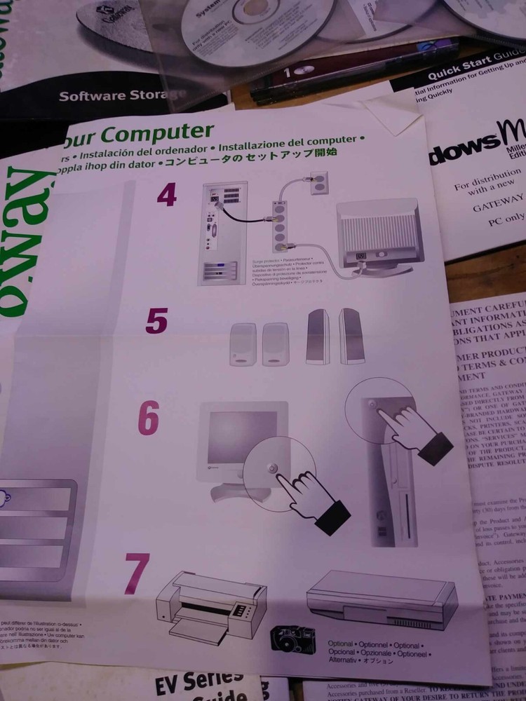 Gateway Computer User Guide EV 910 Using your PC System Restore LOT MAKE OFFER