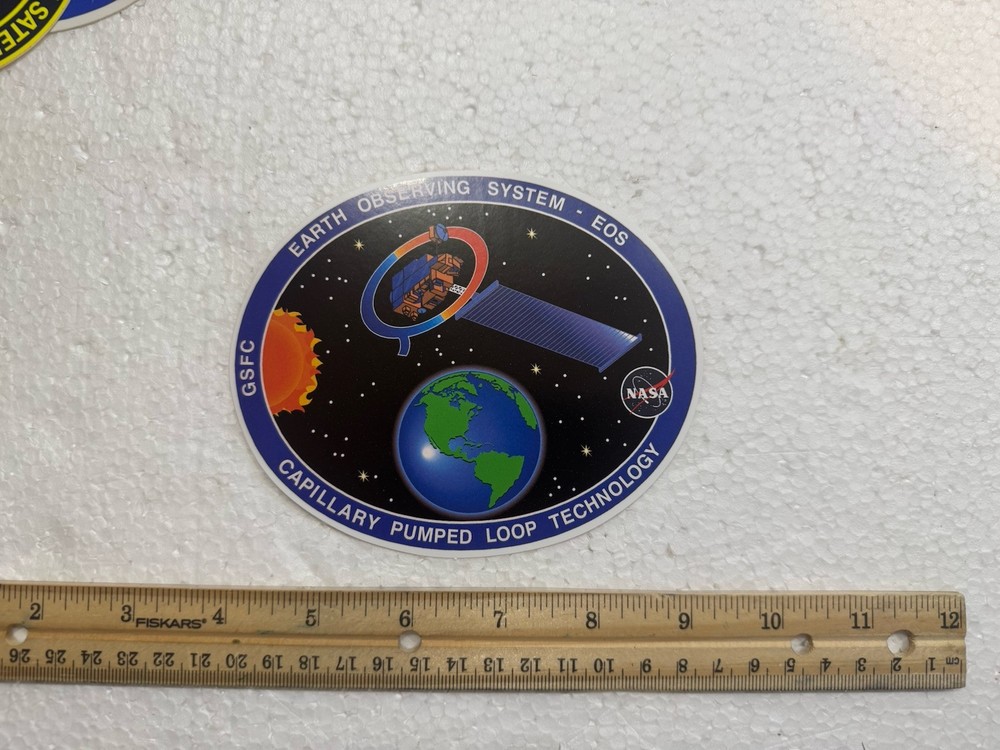 Vintage NASA Sticker- Earth Observing System