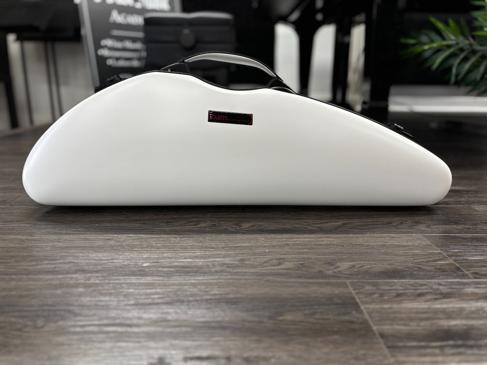 BAM Hightech Slim Violin Case White