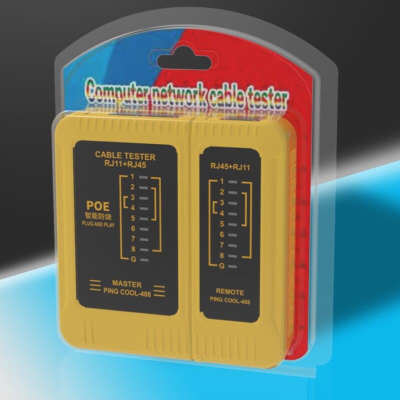 Networks Cable Tester Tool Ethernet RJ45 LAN Wire Telephone Cable Tester