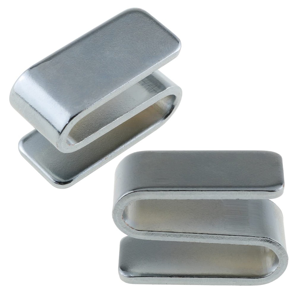 4pcs Wire Shelving S Hook Chrome Plating for Wire Shelf System Wire Rack Hook...