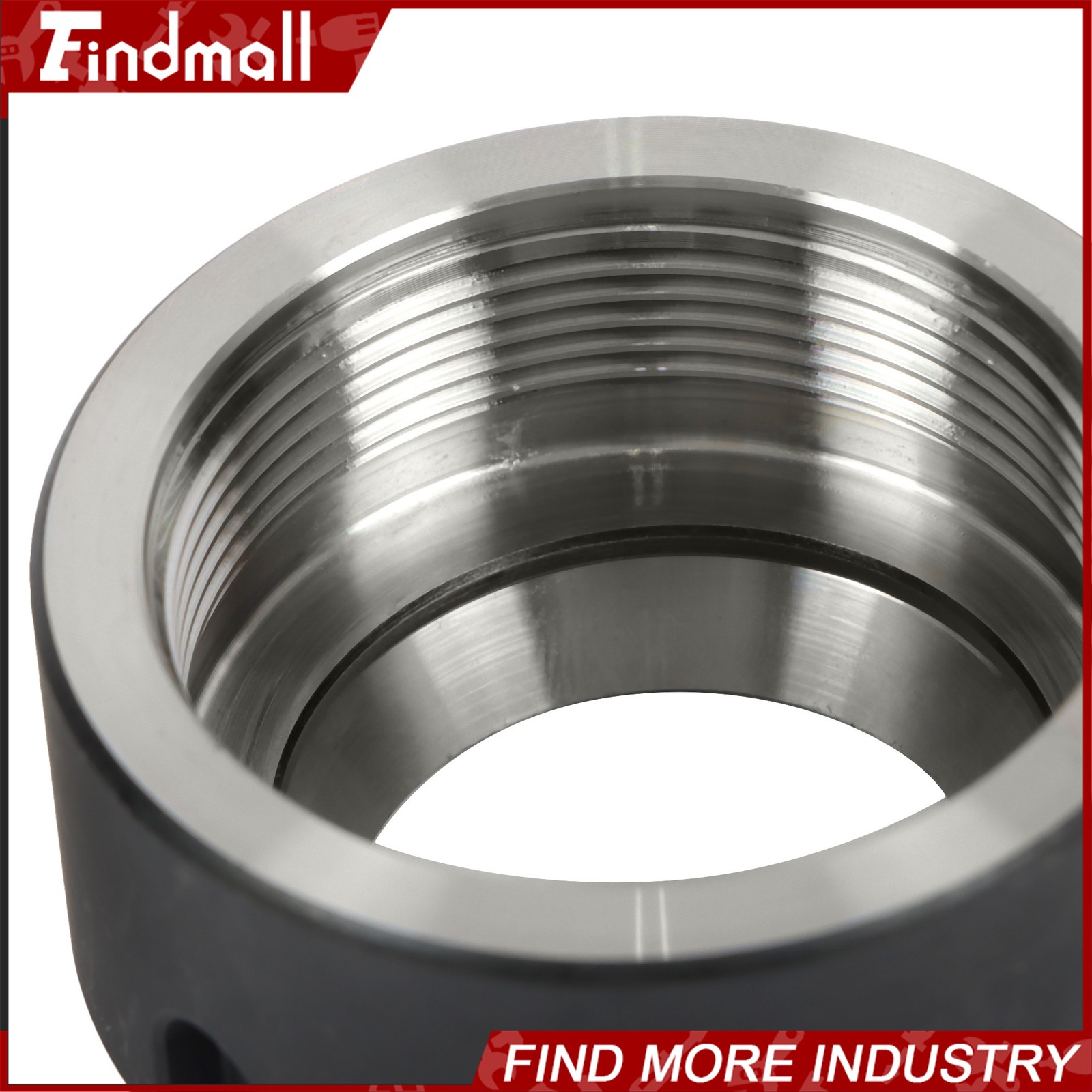 Findmall ER32 Collet Block Spring Hex & Square Chuck Holder For CNC Machine