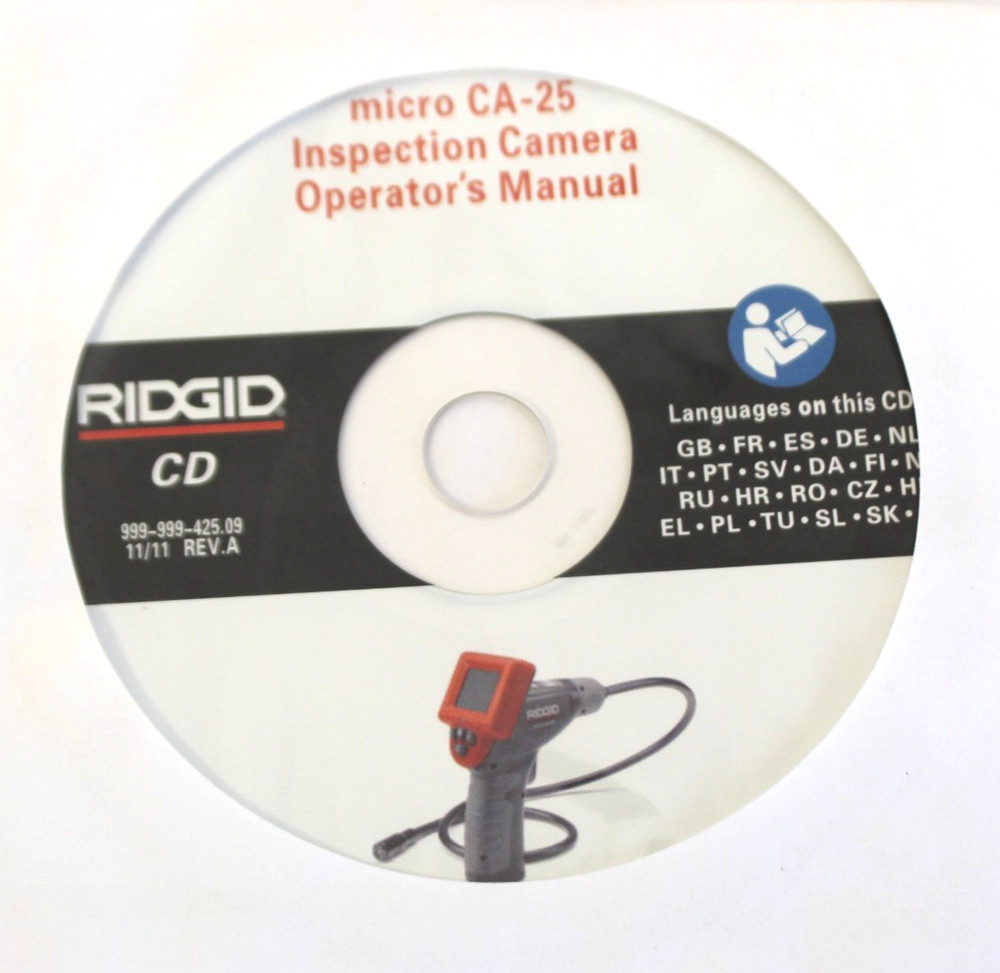 Rigid Micro CA-25 Inspection Camera (C9)