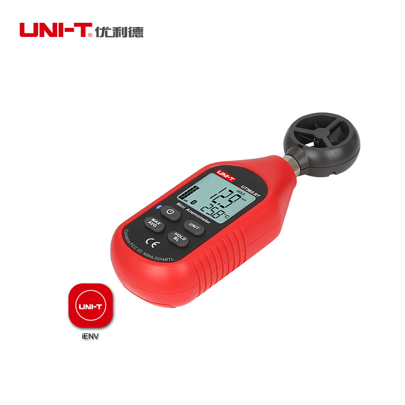 UNI-T UT363BT Digital LCD Anemometer Bluetooth Wind Speed meter Temperature Test