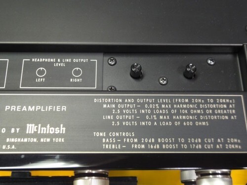 McIntosh C29 Solid State Stereo Preamplifier Beauty Working　w/wood case