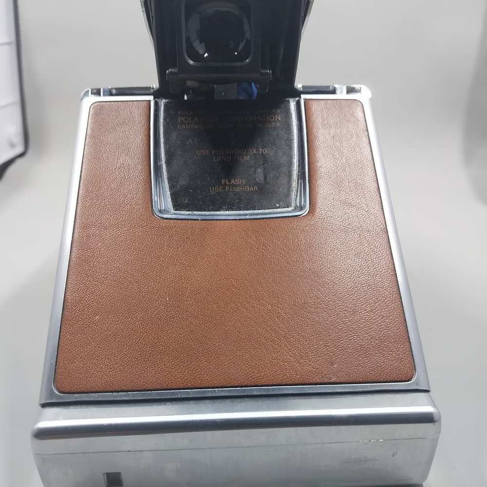 Polaroid SX-70 Land Camera Model 2 - Folding Instant Camera - UNTESTED AS-IS