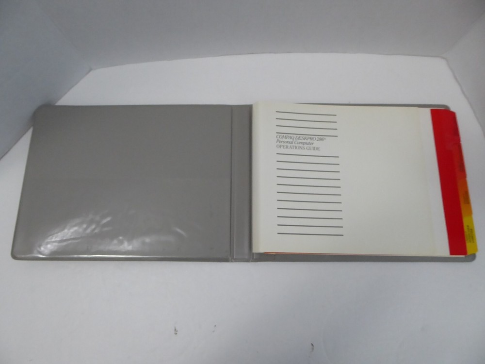 Compaq Deskpro 286 Operations Guide