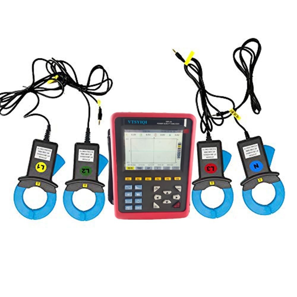 Three Phase Power Quality Analyzer Power Quality Recorder with Current 0.1A~100A