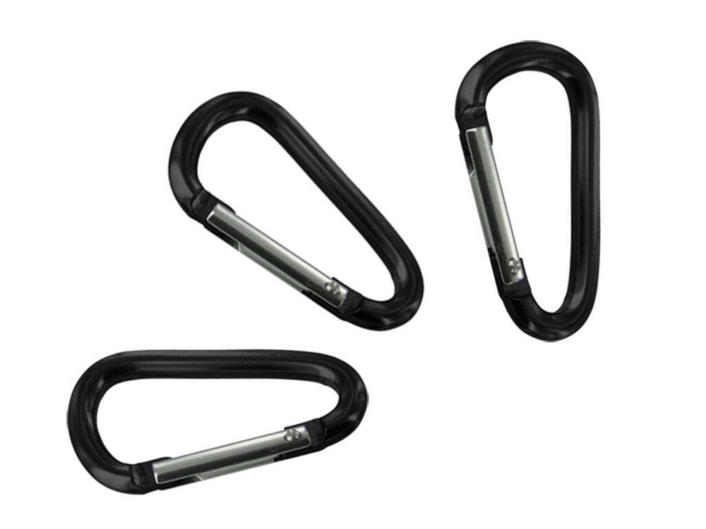 Aluminum Carabiner 3 Pack