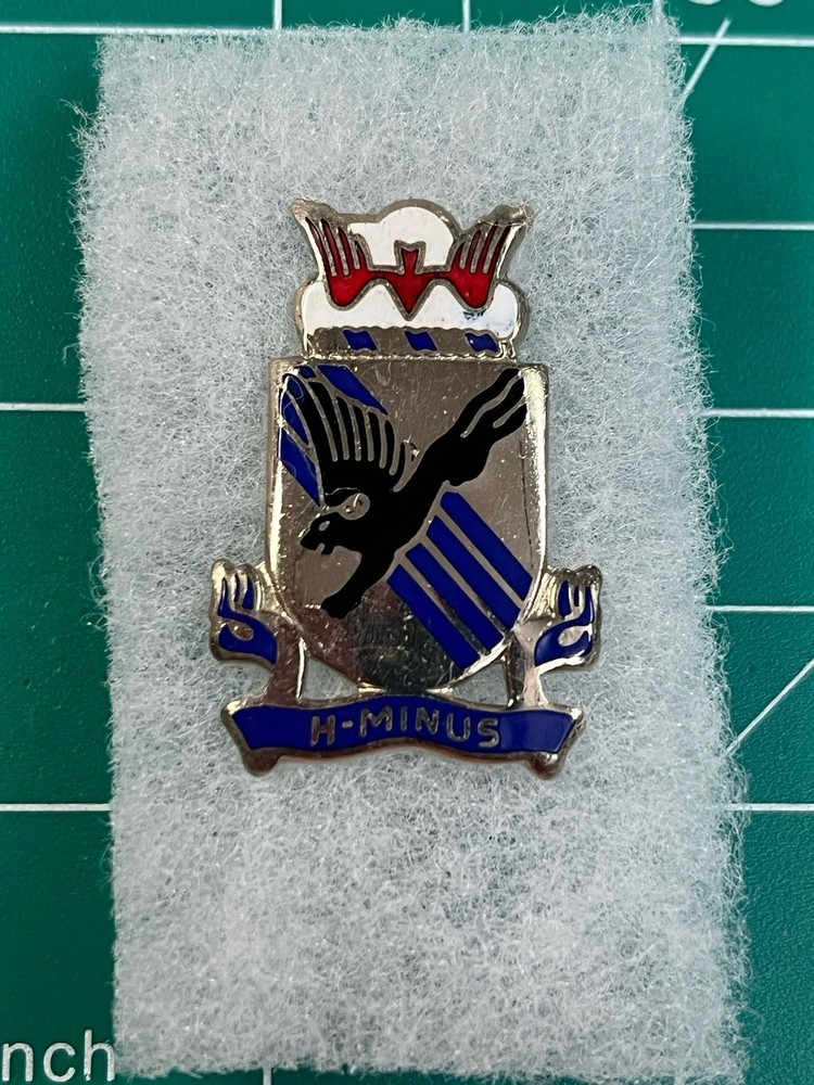 US Army 505th PIR DI DUI Crest Pin
