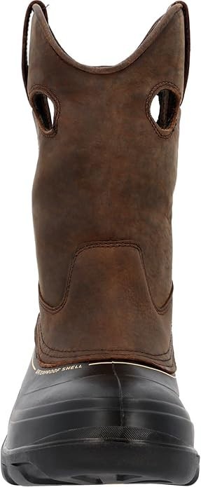 Georgia Boot Muddog 2 Work Wellington, Dark Brown
