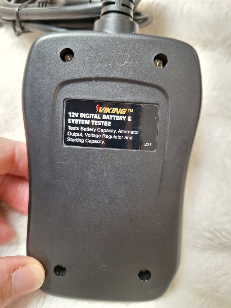 Viking Digital Battery & System Tester 58759 missing bag