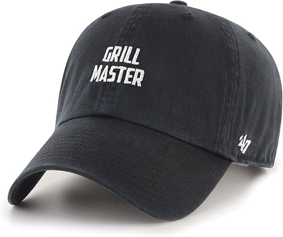 Clean Up '47 Grill Master Adjustable Black Hat
