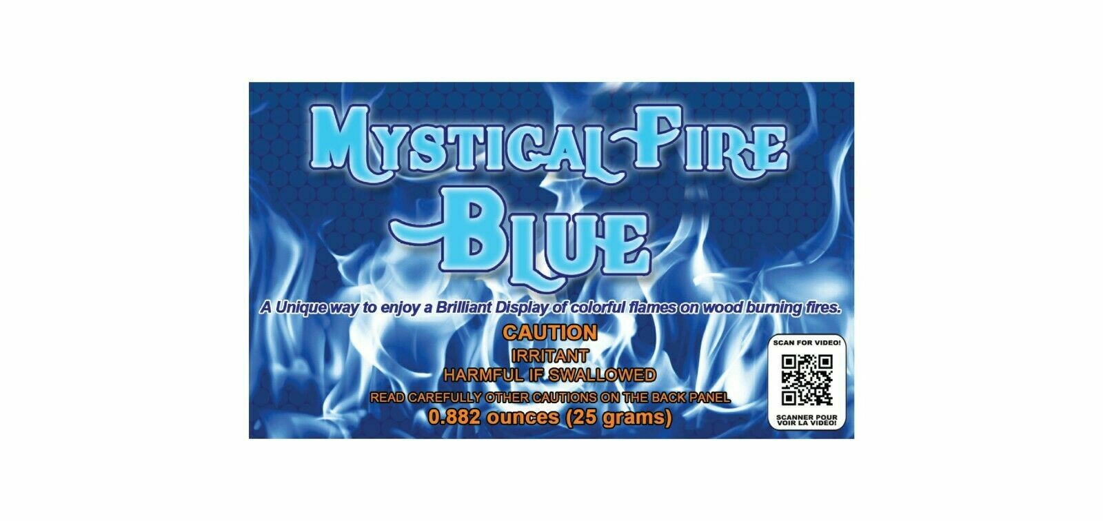 Mystical Fire Blue Campfire Fireplace Colorant Packets (12 Pack)