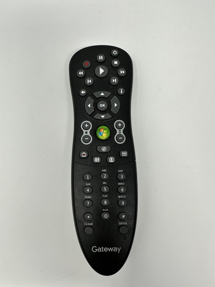 Gateway Remote Control for Windows Media Center RC 1534049/00 RC6 - PC Computer