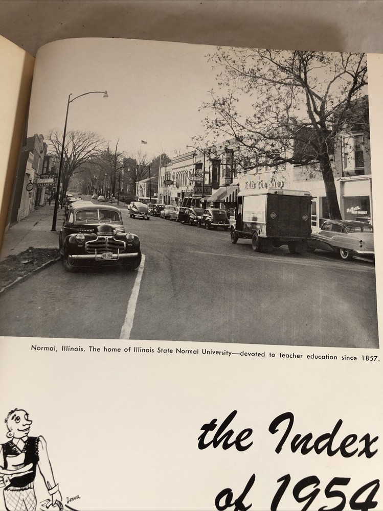 1954 Illinois State Normal University Year Book Yearbook