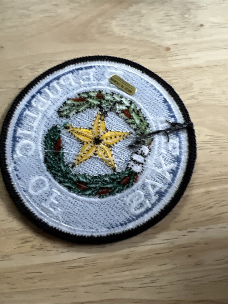 REPUBLIC OF TEXAS PATCH NEW