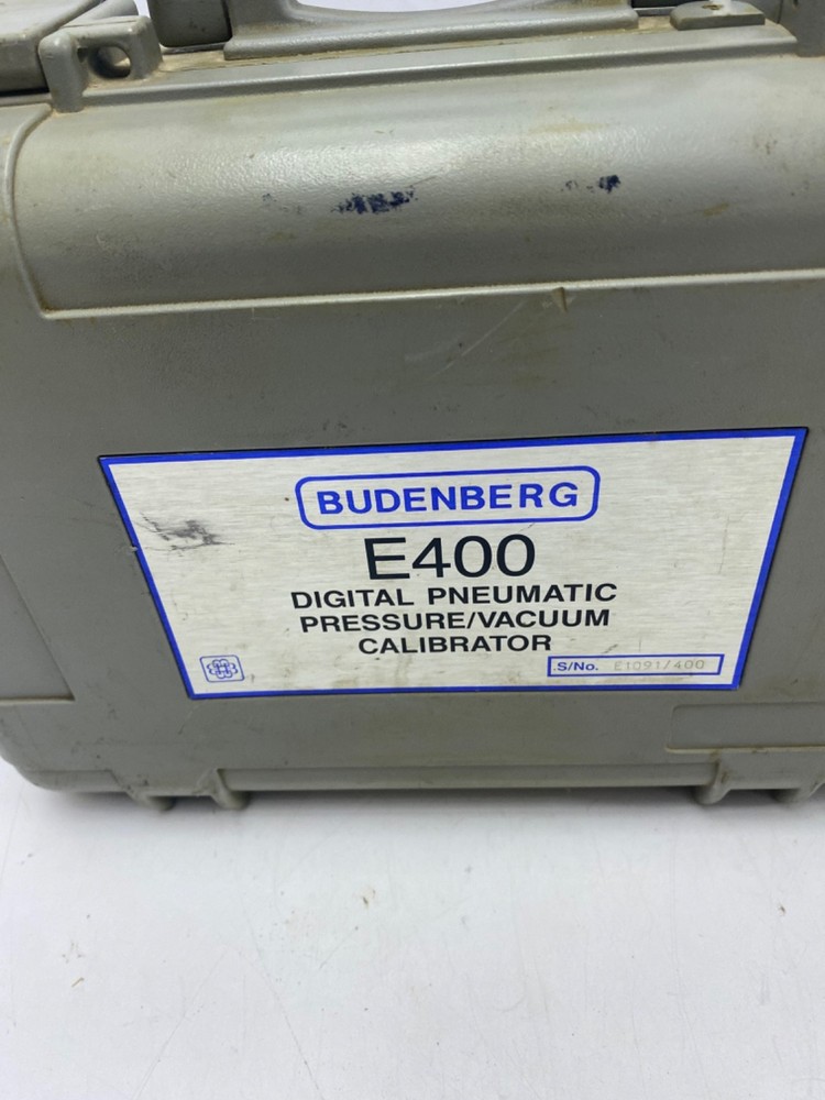 BUDENBERG E400 DIGITAL HYDRAULIC PRESSURE CALIBRATOR