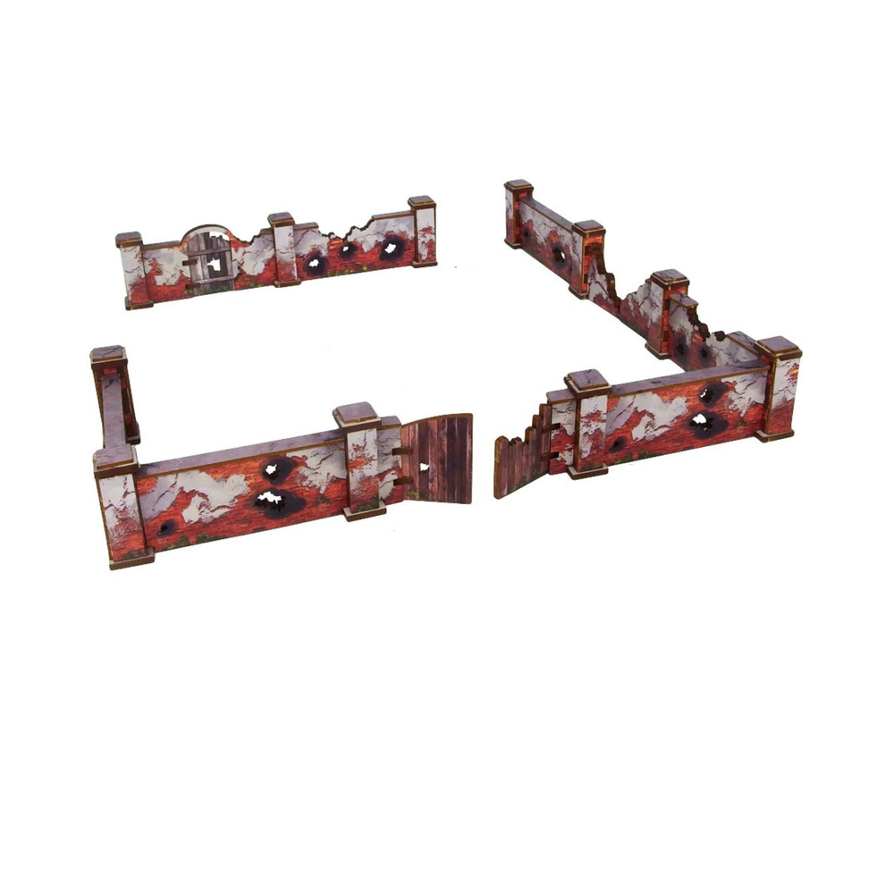 Micro Art Studio WW2 Ostfront Stalingrad: Walls High Prepainted