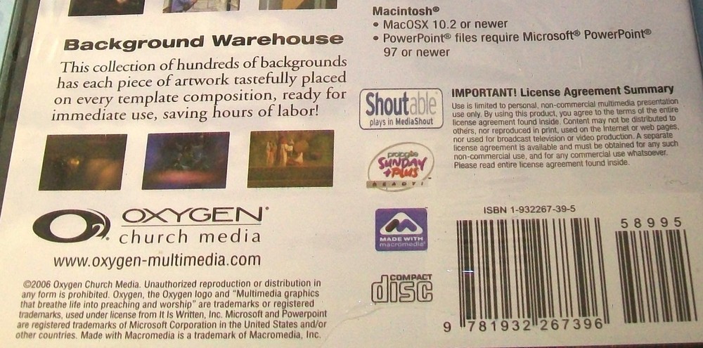 Oxygen: Multimedia Graphics - Volume 14 (CD-ROM, 2006) New Unopened!