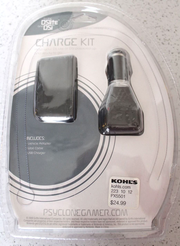 DSi/DS Lite Charging kit