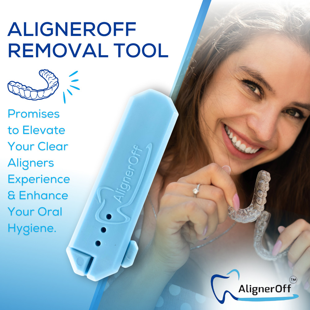 Clear Aligner & Retainer Remover Tool Compact Retractable for Invisalign Braces