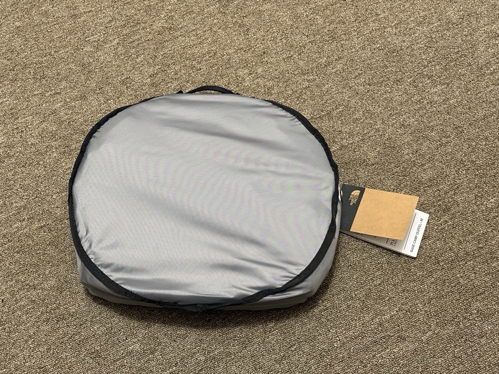 The North Face Base Camp Duffel 71L Bag - White Dune- Medium NWT