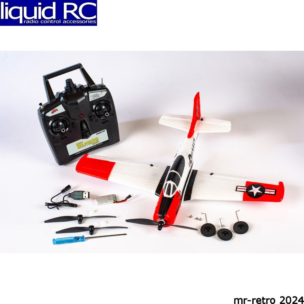 Rage RC A1302 T-28 Micro Rtf Airplane W/Pass