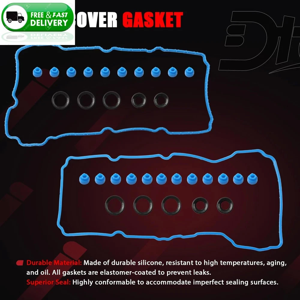 Valve Cover Gasket Set for Ford Lincoln 3.5L 3.7L V6 2011-2020 VS50814R VS50722