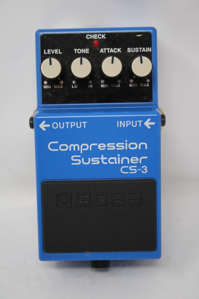 Boss CS-3 Compression Sustainer Guitar Pedal Open Box