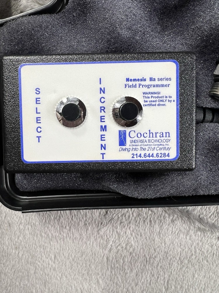 Nemesis II Dive Computer With Accessories Not Tested