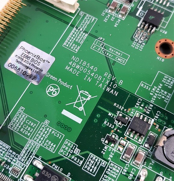 Nexcom NDIB540 REV:B CPU Board