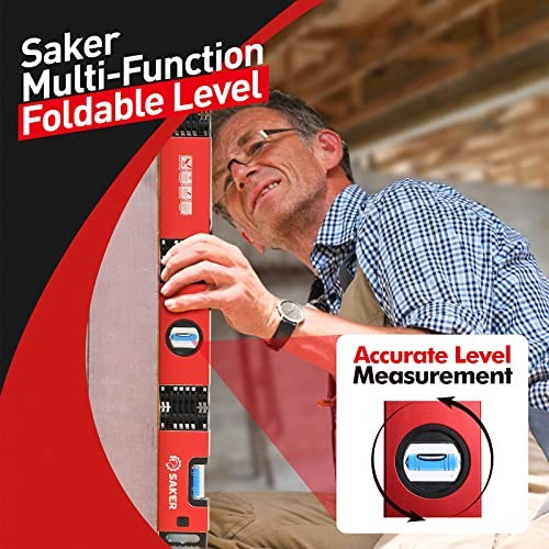 Multi-function Foldable Level, 28-Inch Level 28 Inch Foldable Level