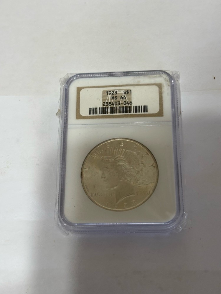 1923 Peace Dollar NGC MS64 And Very Nice
