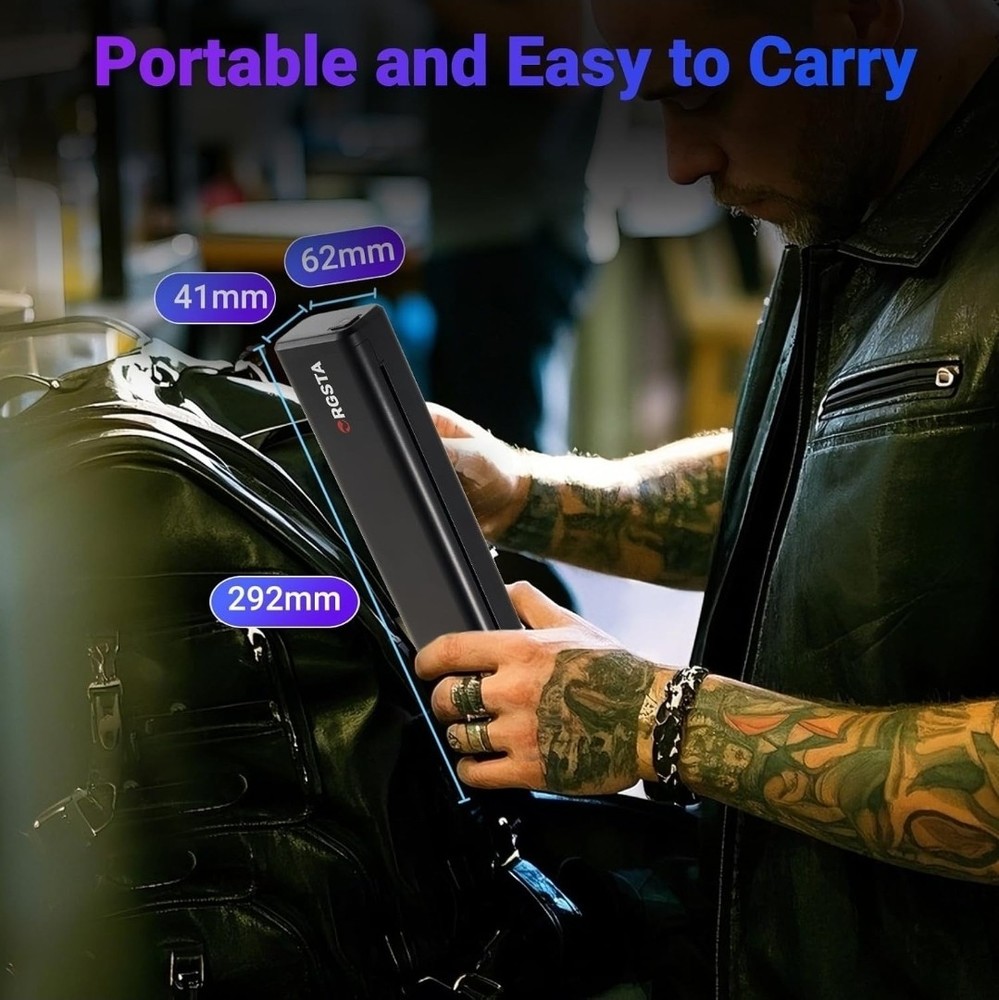 ORGSTA S008 Bluetooth USB Portable Thermal Copier for iOS Android Windows MacOS