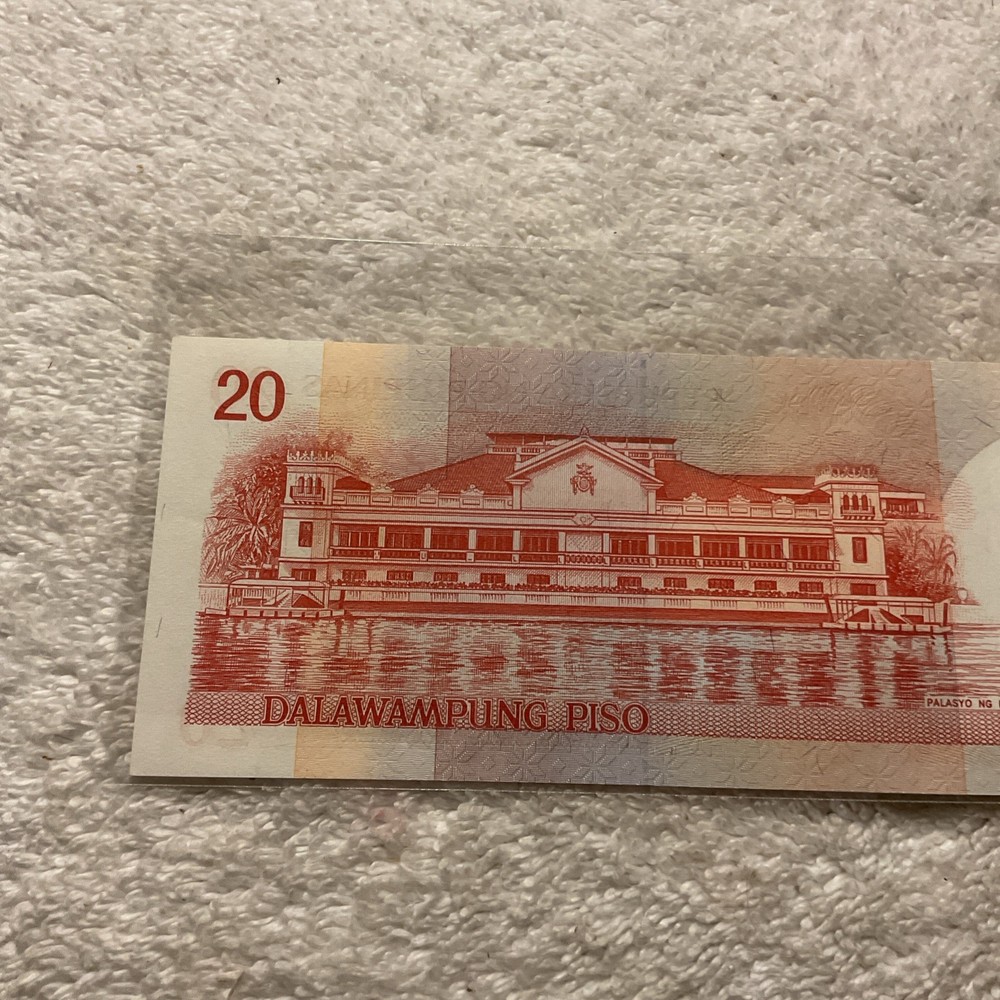 PHILIPPINES-2008-2009-BANKNOTE-20 PISO-MANUEL L.QUEZON -UNCIRCULATED