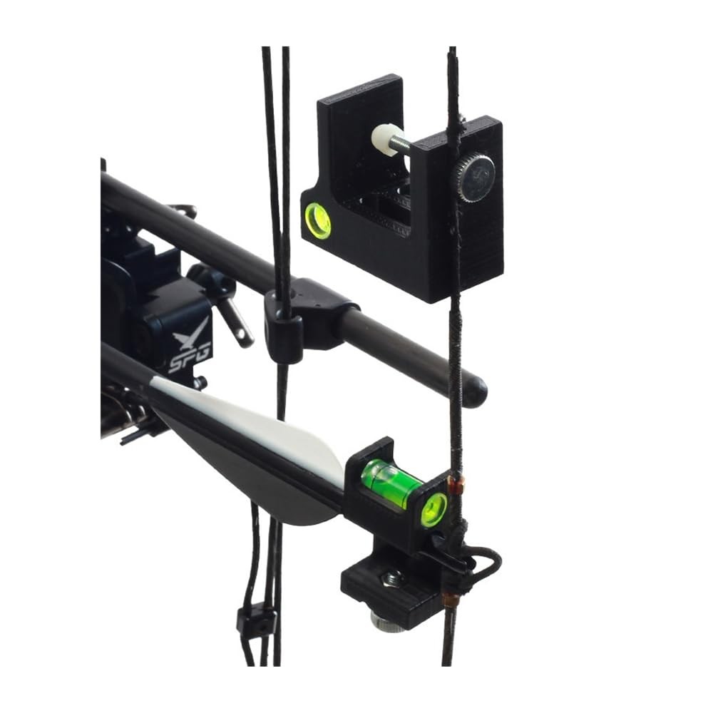 DarkForest BM002 Archery Bow Tuning and Mounting String Level Bubble Black