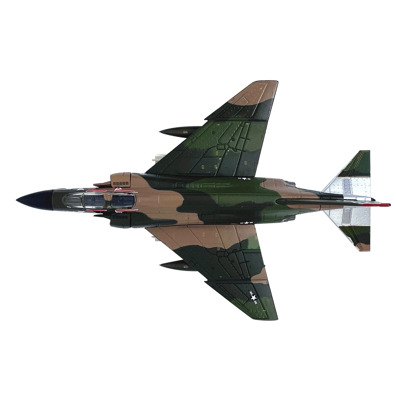 Brand New 14cm Diecast Alloy 1/144 USAF F-4 Phantom II Fighter Model Toy Gift