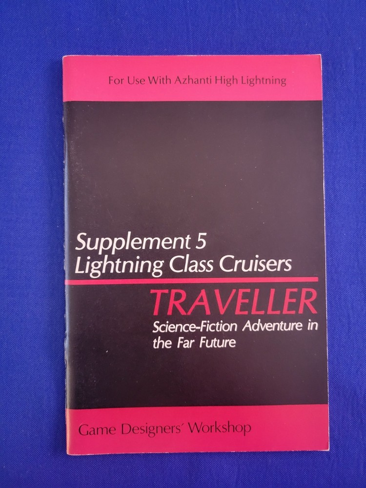 GDW Supplement 5 Lightning Class Cruisers - Traveller
